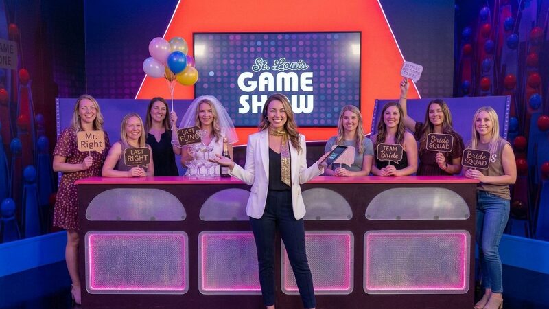 Bachelor and bachelorette party game show in St. Louis